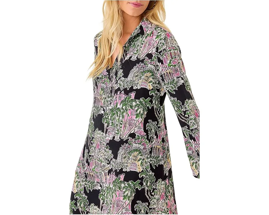 Платье Simona с воротником и рукавами три четверти от Lilly Pulitzer