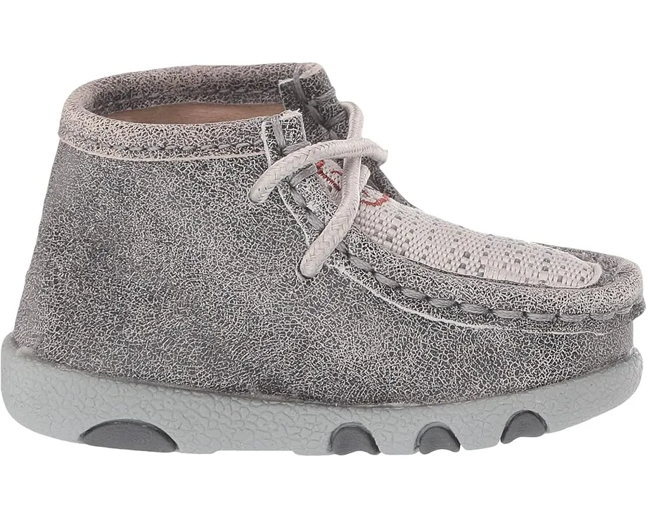 Мокасины Twisted X Chukka Driving Moc для малышей с резиновой подошвой