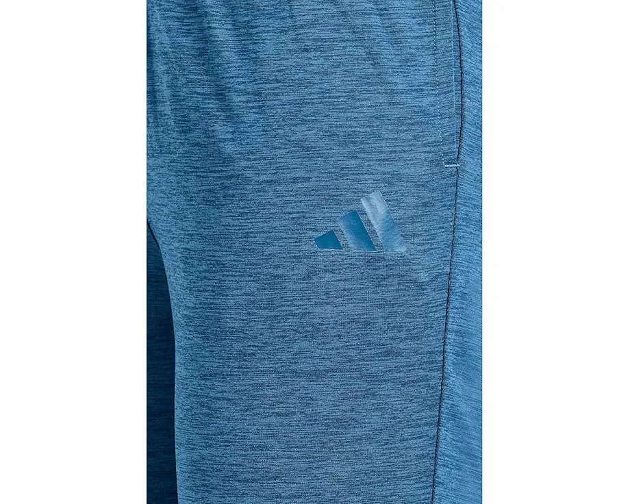 Джоггеры adidas Kids All Sport Poly Melange с эластичным поясом и карманами