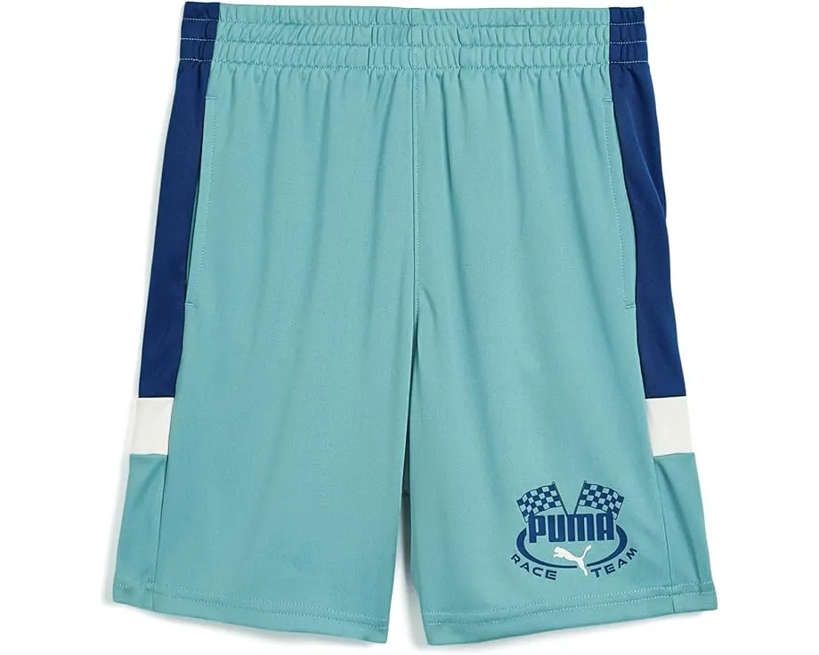 Шорты Puma Vintage Moto Knit для детей с эластичным поясом