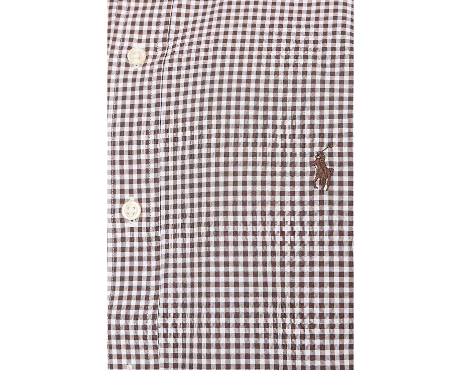 Polo Ralph Lauren рубашка Classic Fit из хлопка в клетку с добавлением эластана