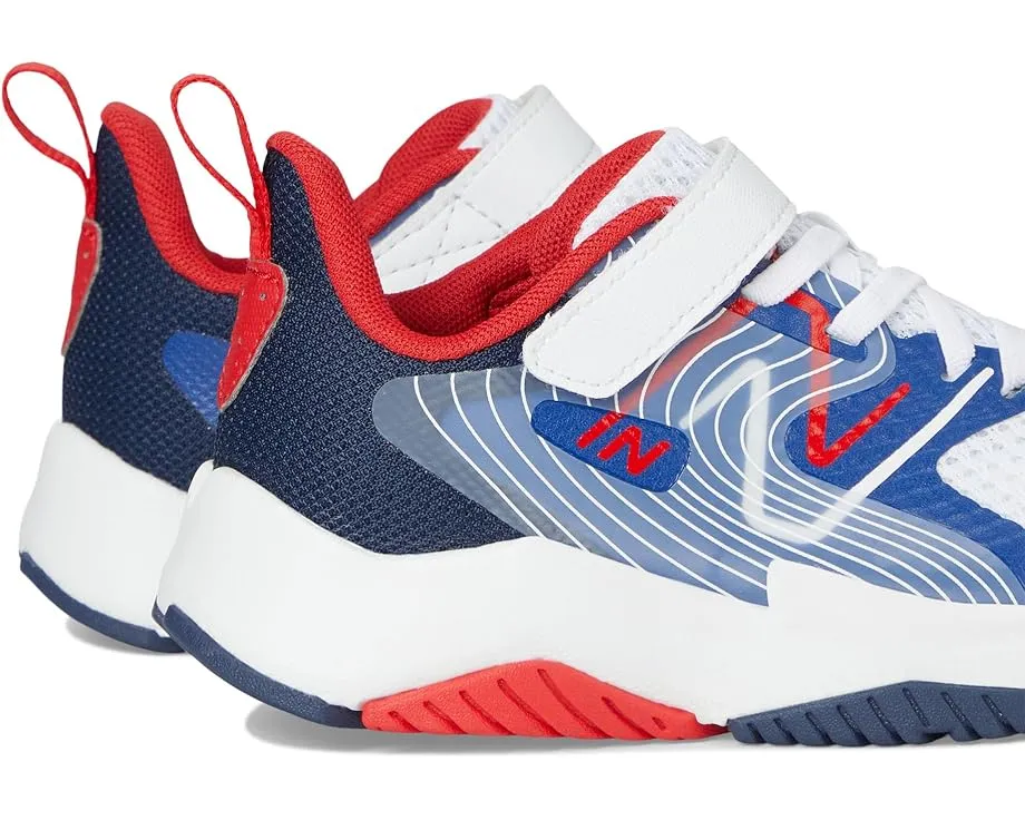 Детские кроссовки New Balance Kids Rave Run v2 с эластичными шнурками и верхней липучкой