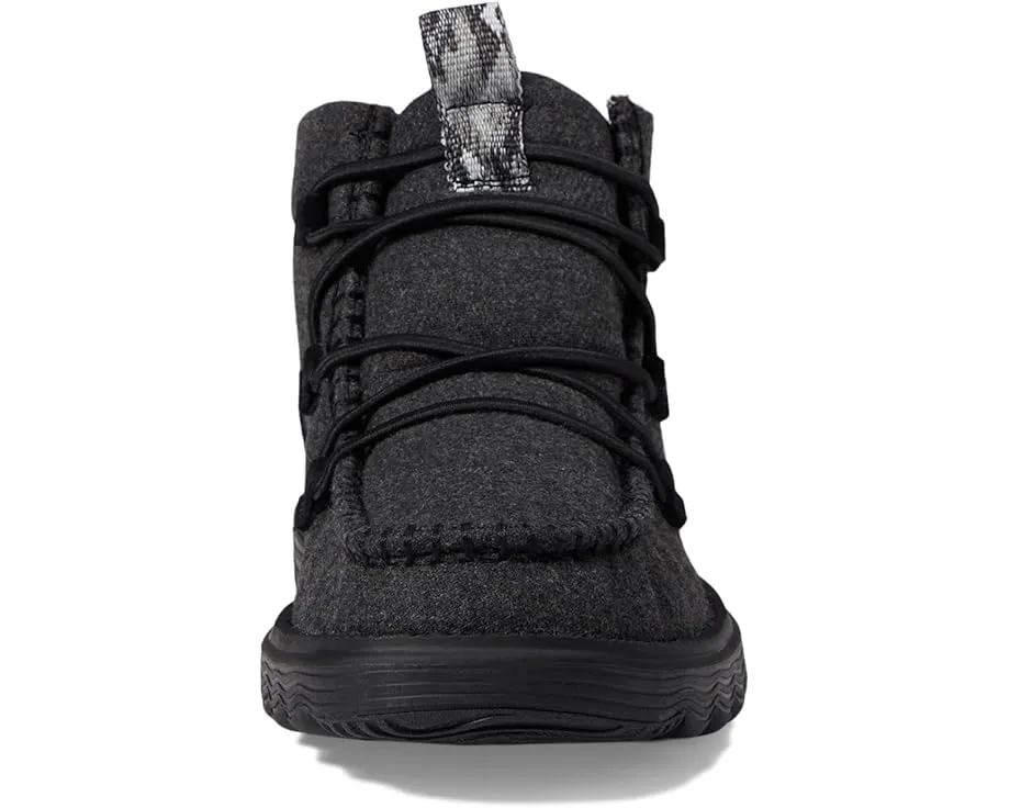 Ботинки Hey Dude Reyes Wool из водонепроницаемой кожи на шнуровке