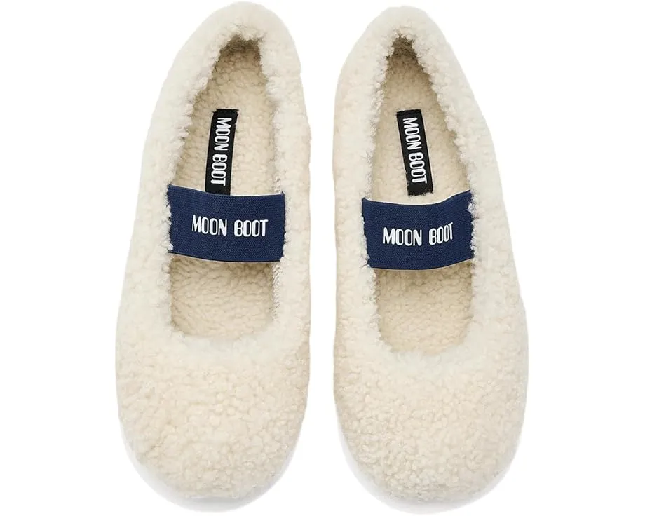 Балетки Shearling Ballerina на плоской подошве от MOON BOOT