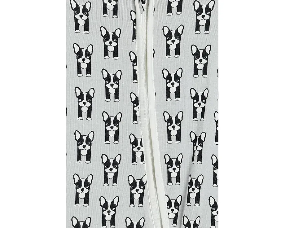 Комбинезон Kickee Pants Print Footie с двухсторонней молнией для младенцев