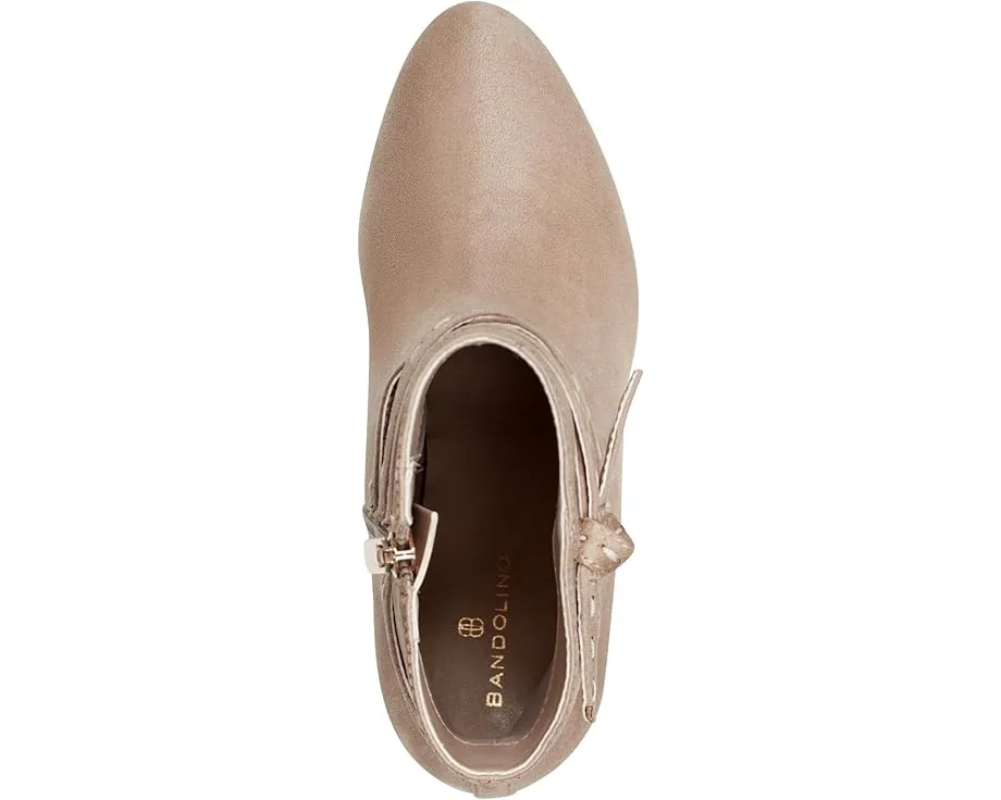 Ботильи Bandolino Ocorn с ремешками и узлом на боку на массивном каблуке