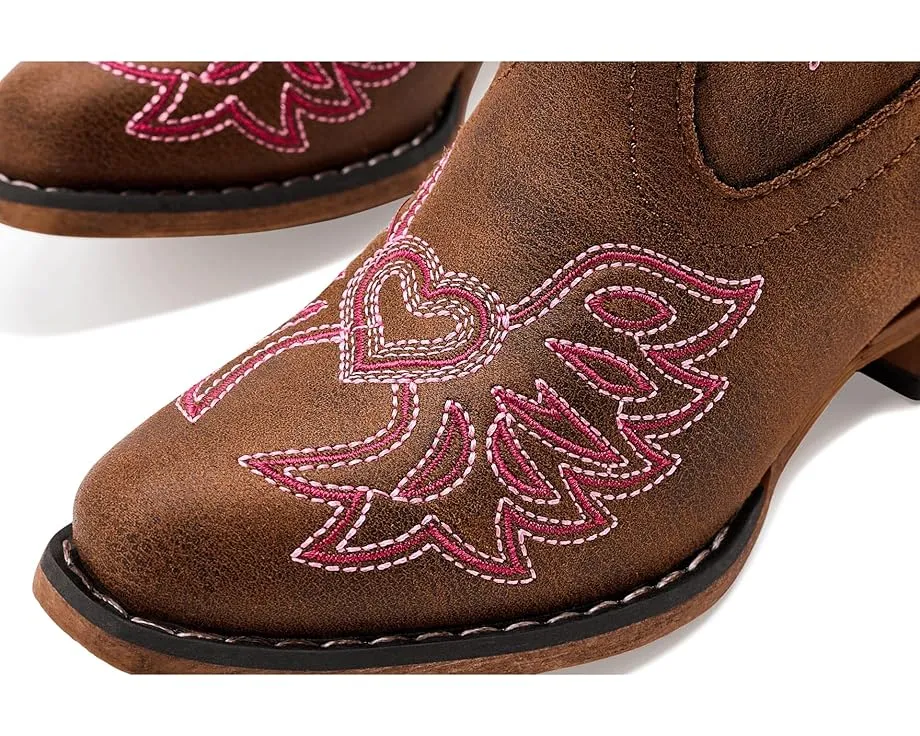 Roper Kids Сапоги Riley Wings с вышитыми крыльями и острым носком