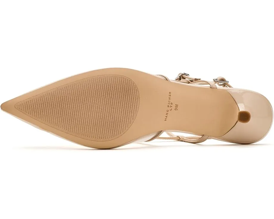 Marc Fisher LTD лодочки Ceddy с котячьим каблуком и ремешком-слингбек