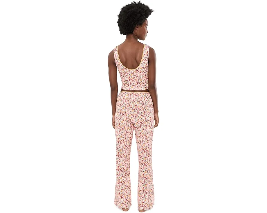 Комплект для отдыха Fresh In Love Lounge Set с аппликацией розами от Free People