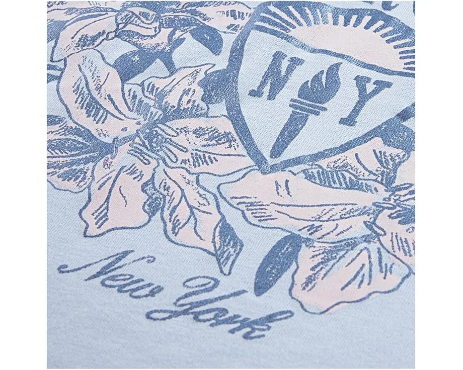 Футболка Floral NY Crest с принтом от abercrombie kids