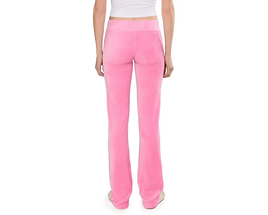 Брюки Lilly Pulitzer Dorsey из велюра с низкой посадкой