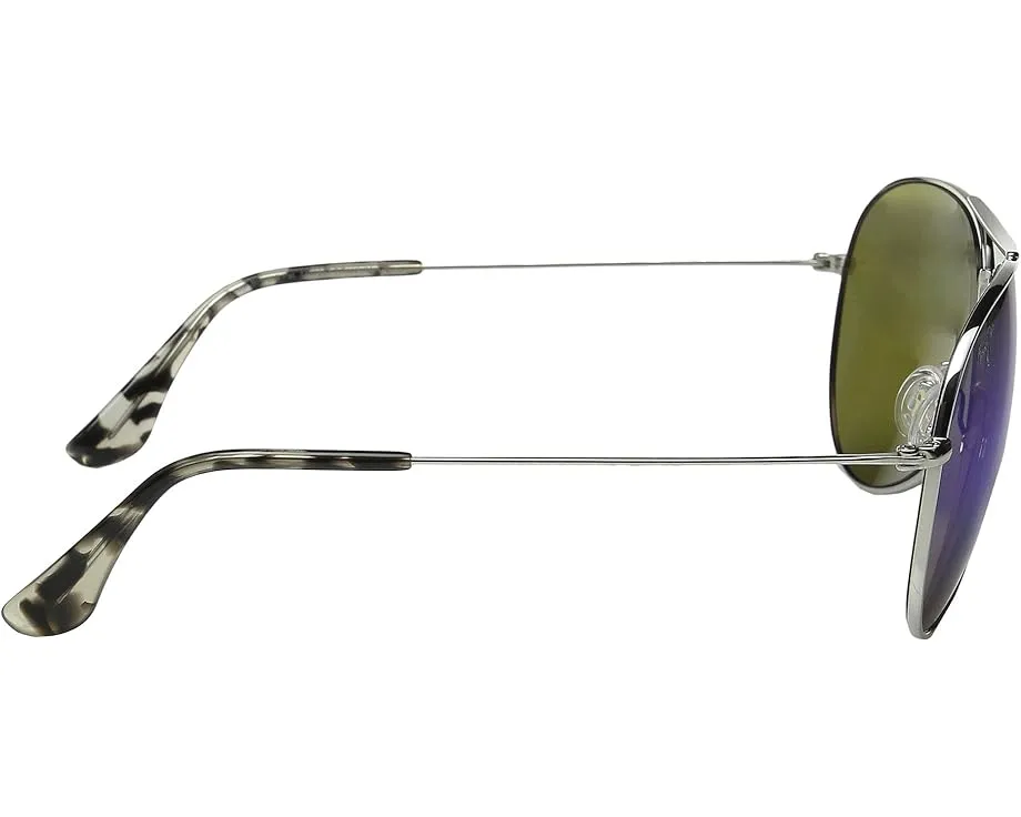 Солнцезащитные очки Maui Jim Mavericks в авиаторском стиле с линзами PolarizedPlus2