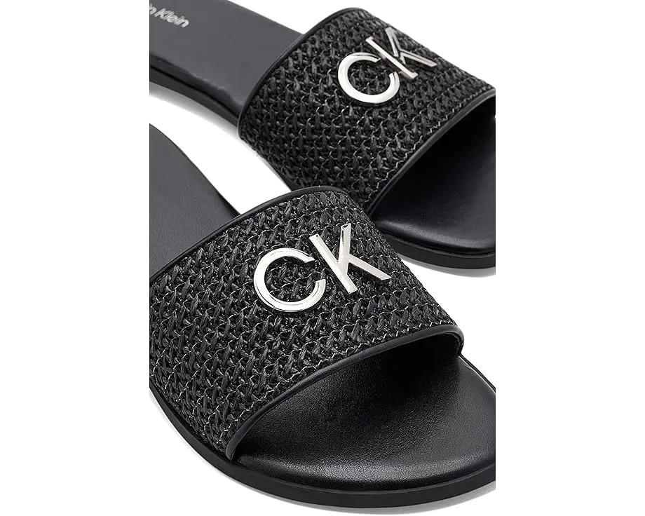 Calvin Klein балетки Koly с плетеным декором и квадратным носком