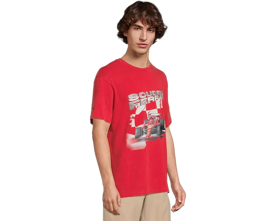 Футболка PUMA Scuderia Ferrari с щитовым логотипом