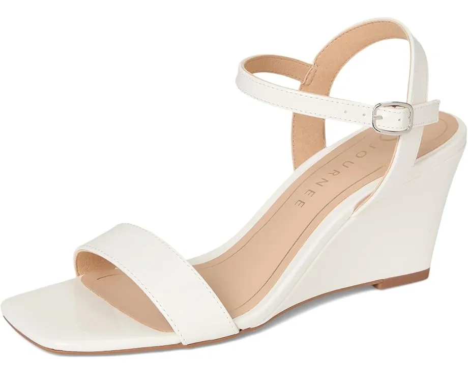 Босоножки Journee Collection Clayr на платформе с квадратным носком и ремешком