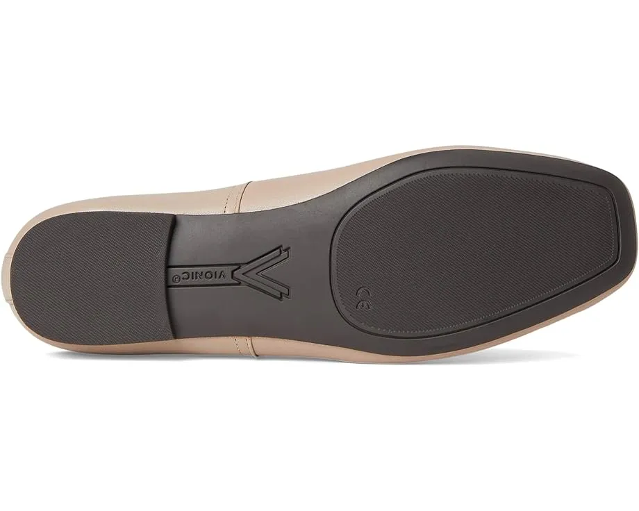 Балетки Vionic Orinda Skimmers с квадратным носком и ортопедической стелькой