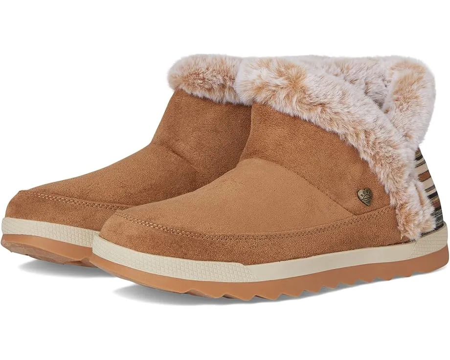 Тапочки BOBS from SKECHERS Cozy Chill Comfy Break с искусственным мехом