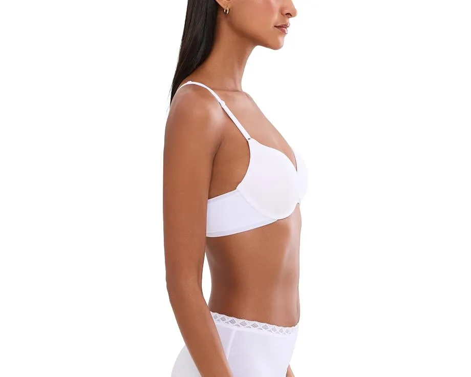 Бюстгальтер Natori Bliss Cotton Convertible T-Shirt Bra из хлопка пима с регулируемыми бретелями
