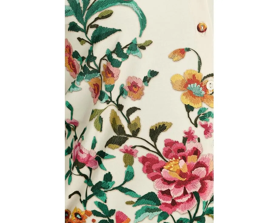 Блуза Johnny Was The Janie Favorite на пуговицах с цветочным принтом