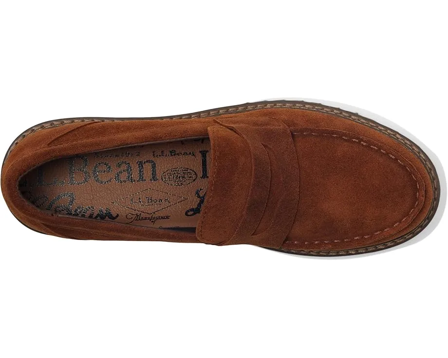 L.L.Bean Туфли Camden Hill Penny Suede из замши с мокасиновым носком