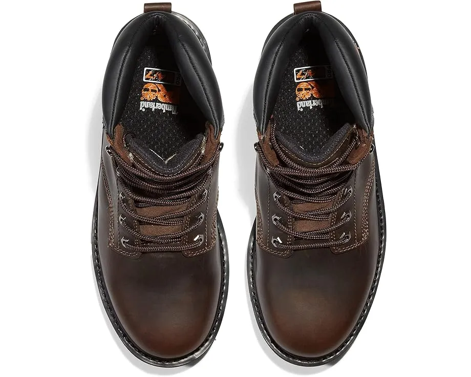 Timberland PRO 6" Pit Boss ботинки с мягким мысом и системой комфорта 24/7