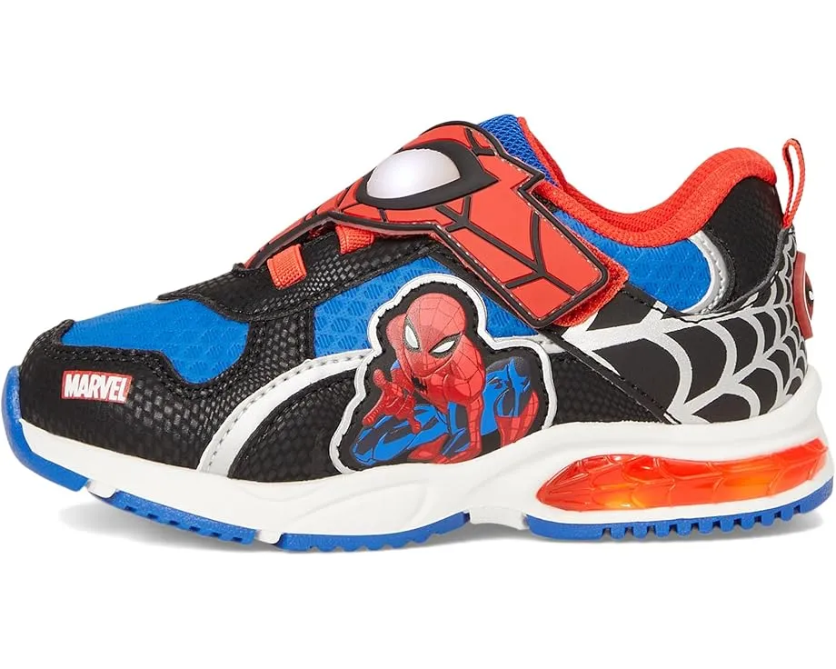 Кроссовки светящиеся Spiderman для малышей с сетчатым верхом Ground Up