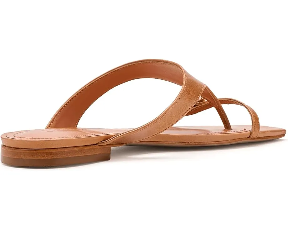 Schutz Плоские сандалии Tana Flat с квадратным носком и кожаной подкладкой