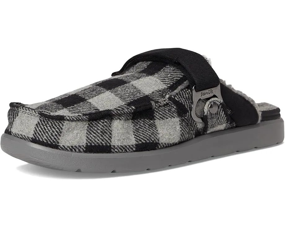 Тапочки Happy Hour Lite Buffalo Chill с искусственным мехом и открывалкой Sanuk