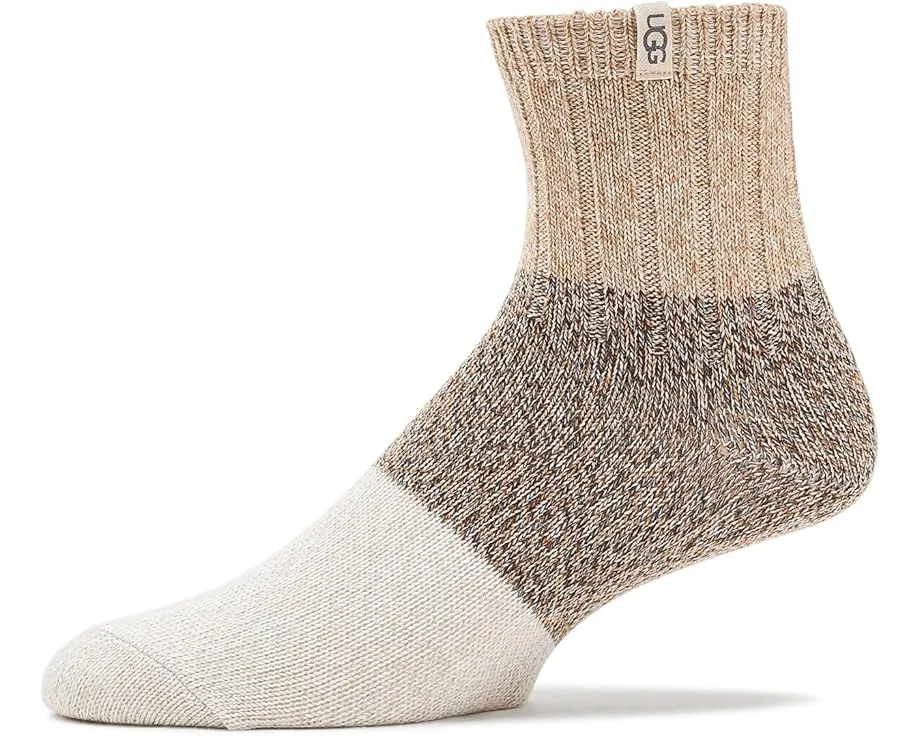 UGG Jhene Quarter носки до щиколотки из ответственного хлопка для повседневной носки