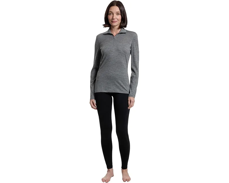 Термобелье Icebreaker Merino 200 Oasis с длинным рукавом и полузастежкой