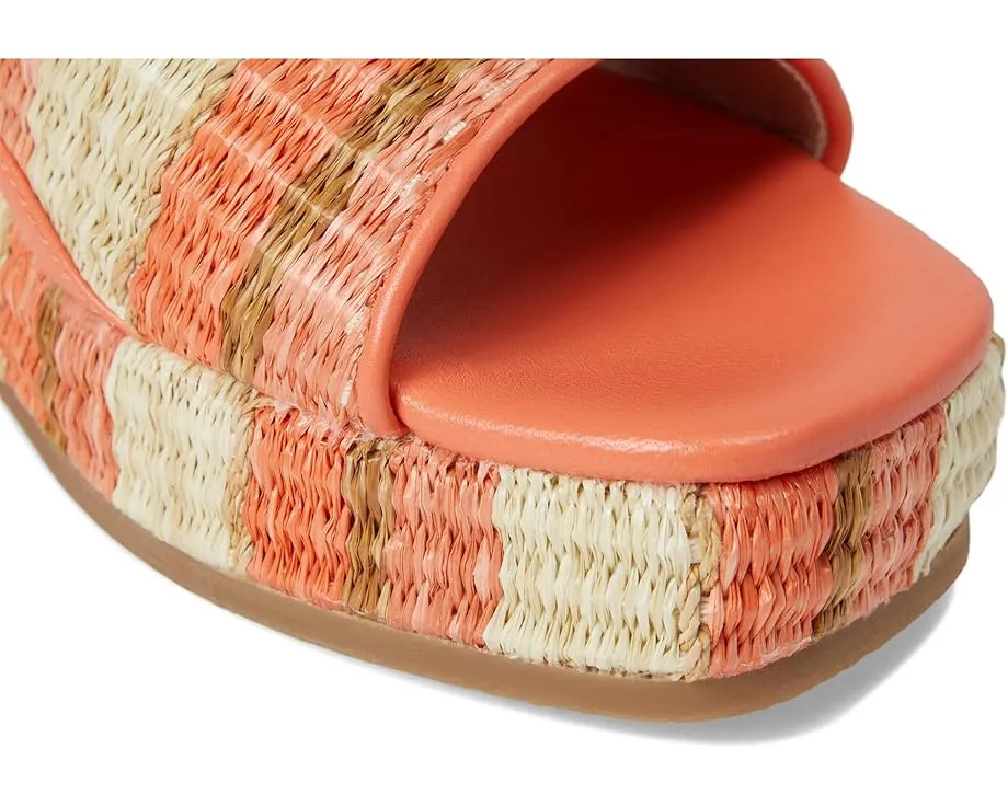 Сандалии Jack Rogers Bay Flatform на платформе с верхом из кожи и подошвой из резины