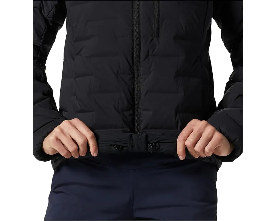 Куртка Mountain Hardwear Stretchdown с утеплителем из пуха и карманами на молнии