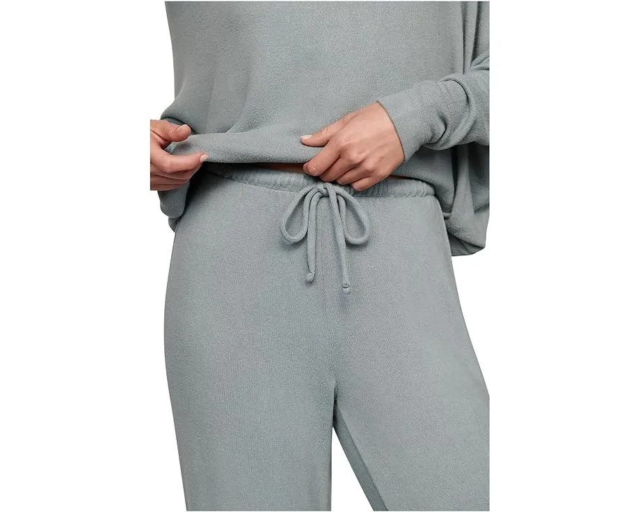 Широкие брюки Eberjey Cozy Time из тенселя с эластичным поясом