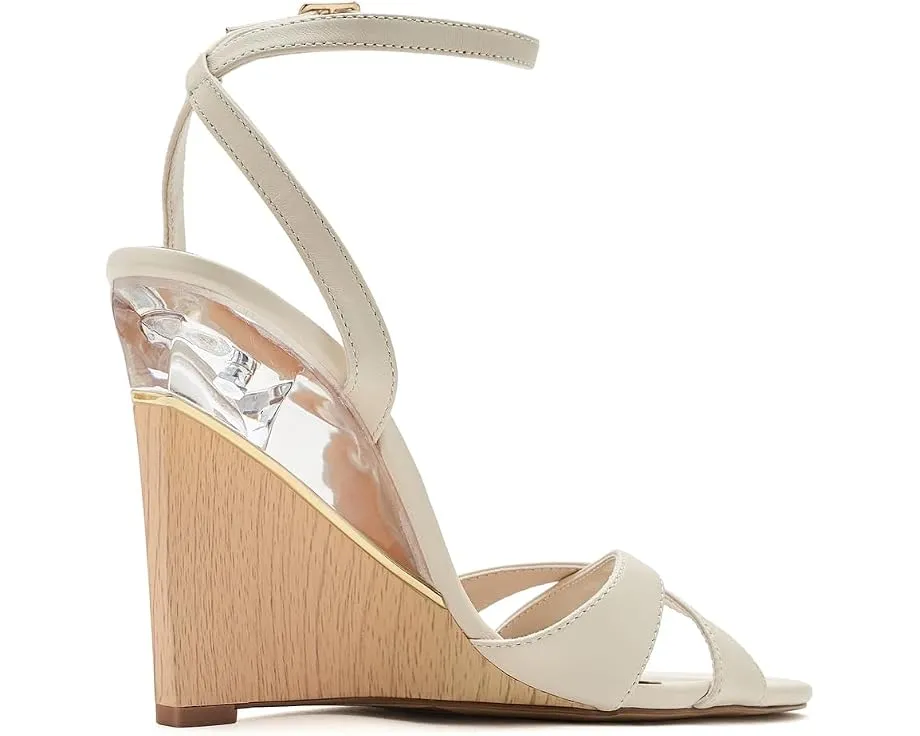 Босоножки Steve Madden Sorynn на танкетке с пряжкой