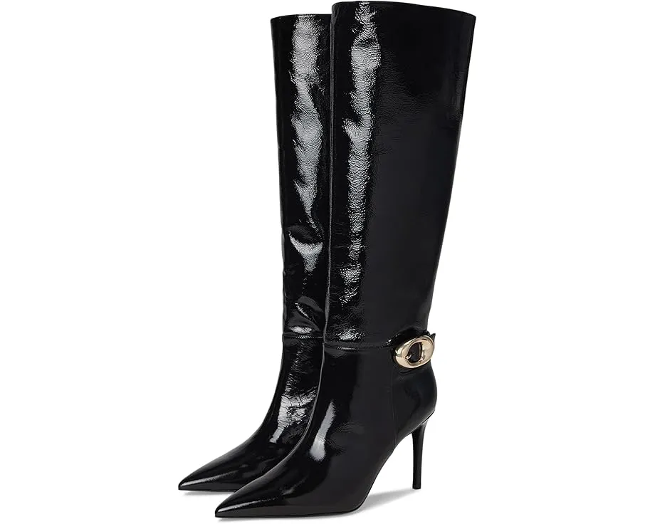 Ботинки Stuart Weitzman Stuart Power с пряжкой на высоком каблуке