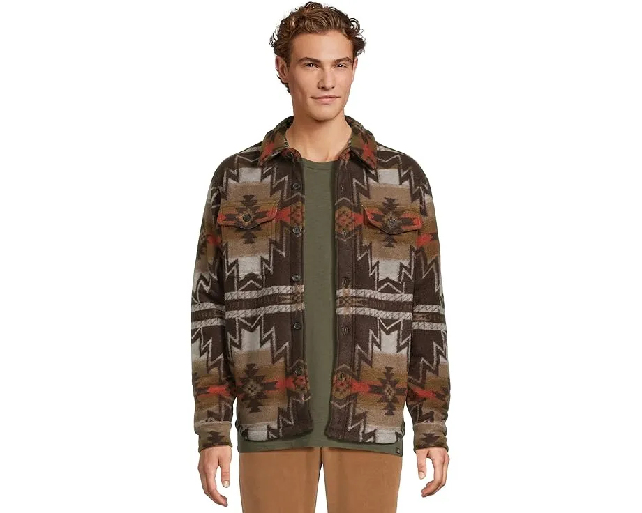 Куртка Faherty Doug Good Feather с флисовой подкладкой в стиле винтажных CPO