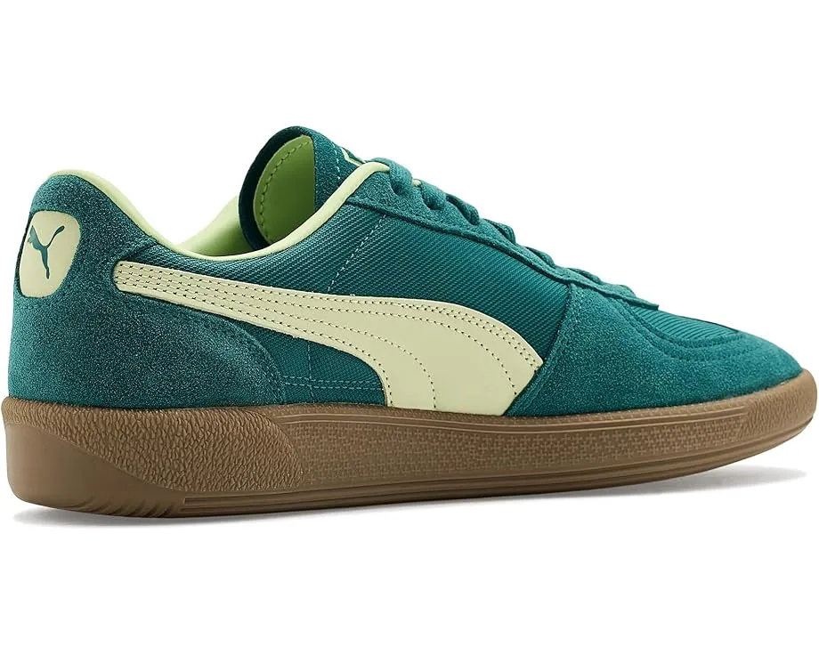 Кроссовки PUMA Palermo Vintage с кожаным верхом и резиновой подошвой