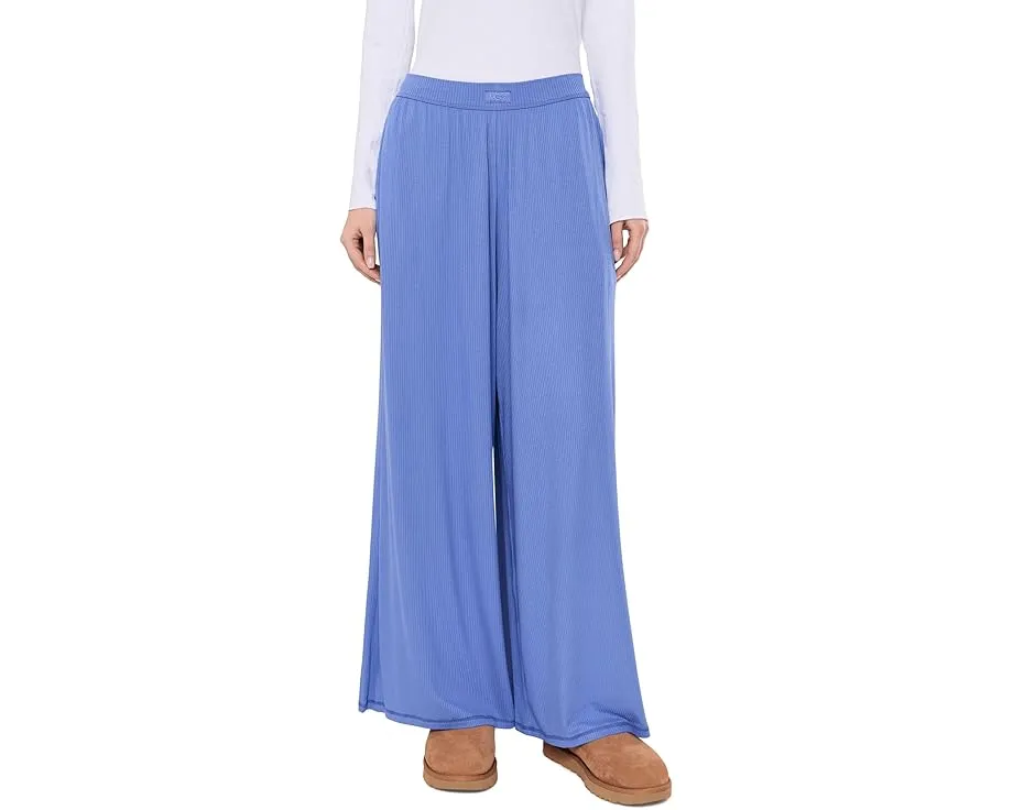 Широкие брюки Imogen Wide Leg Pants Rib из мягкой рубчатой ткани с высокой талией