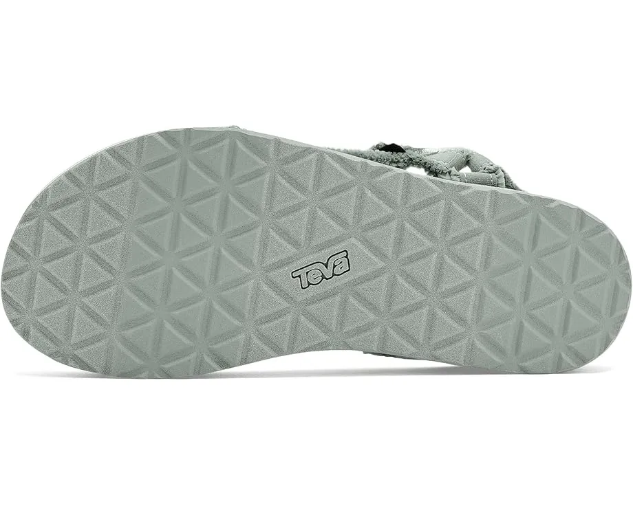 Сандалии Teva Midform Universal Canvas на платформе с застежкой на липучке