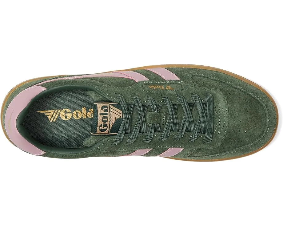 Замшевые кроссовки Gola Hawk Suede '86 с кожаными полосами