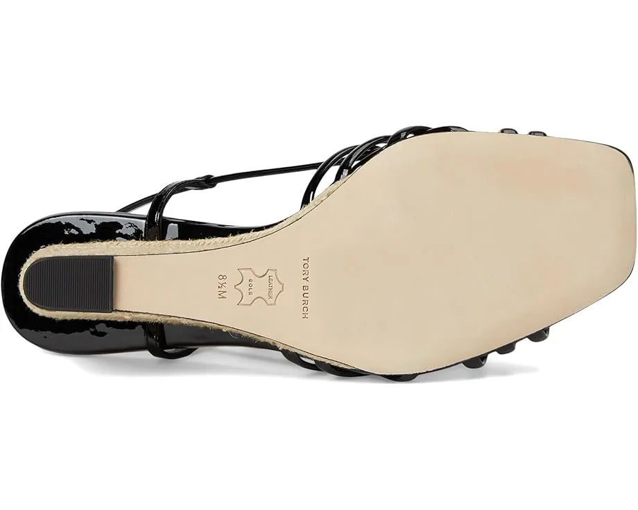 Босоножки Tory Burch Multi Strap Wedge Sandals 75mm на платформе с ремешками