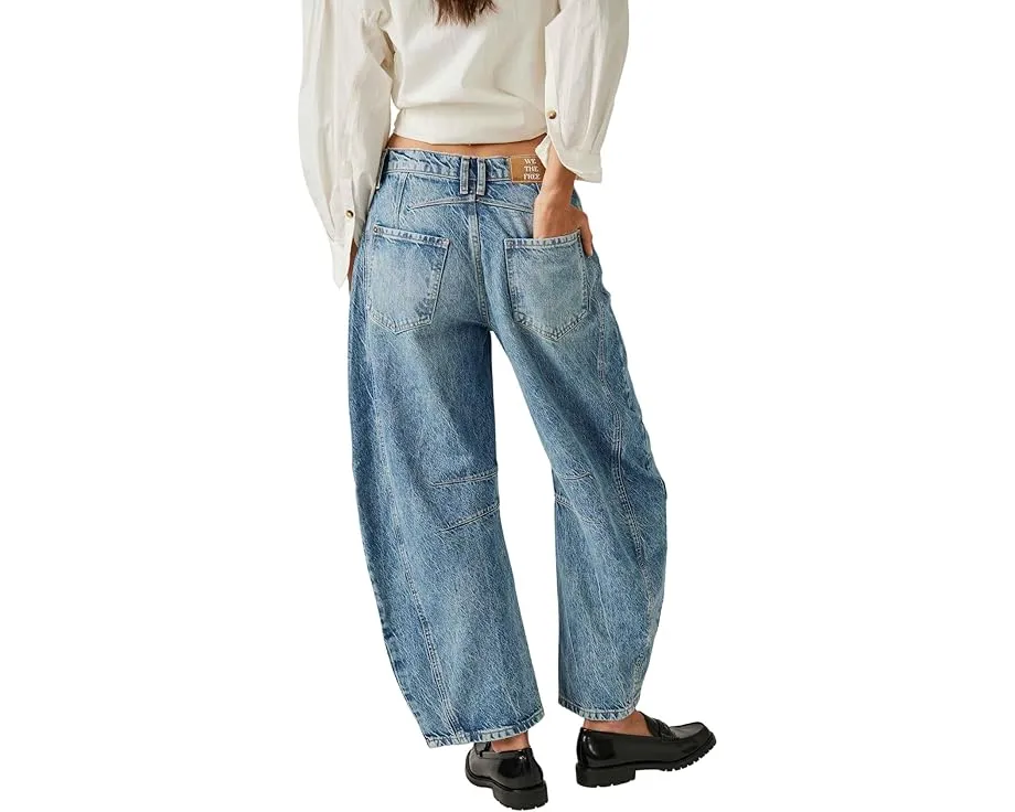 Джинсы Free People We The Free Good Luck с расклешенным силуэтом
