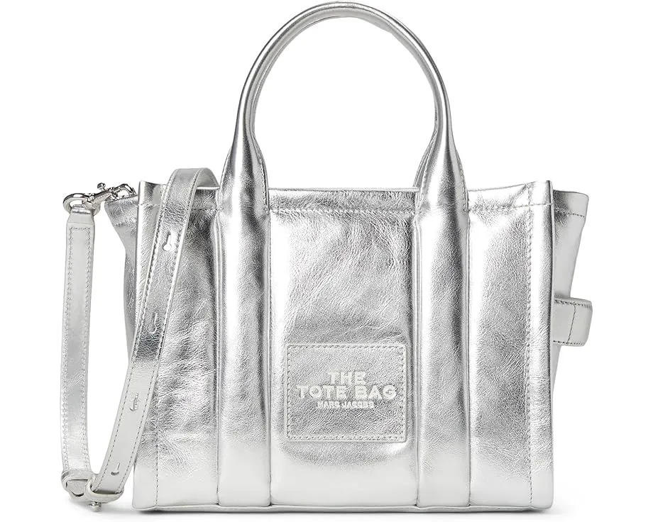 Маленькая сумка-тоут Marc Jacobs The Small Tote с логотипом и съемным ремнем