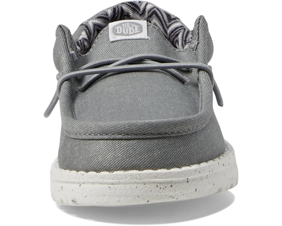 Мокасины Wally Canvas для малышей от Hey Dude