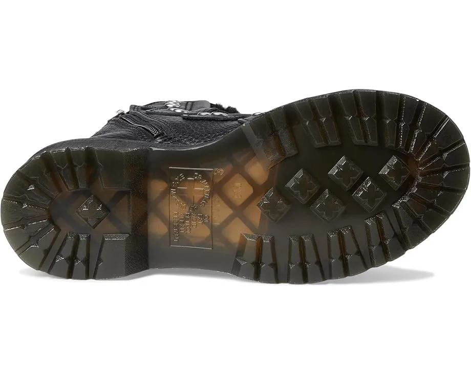 Ботинки Dr. Martens 1460 Lace To Toe с меховой подкладкой и шнуровкой