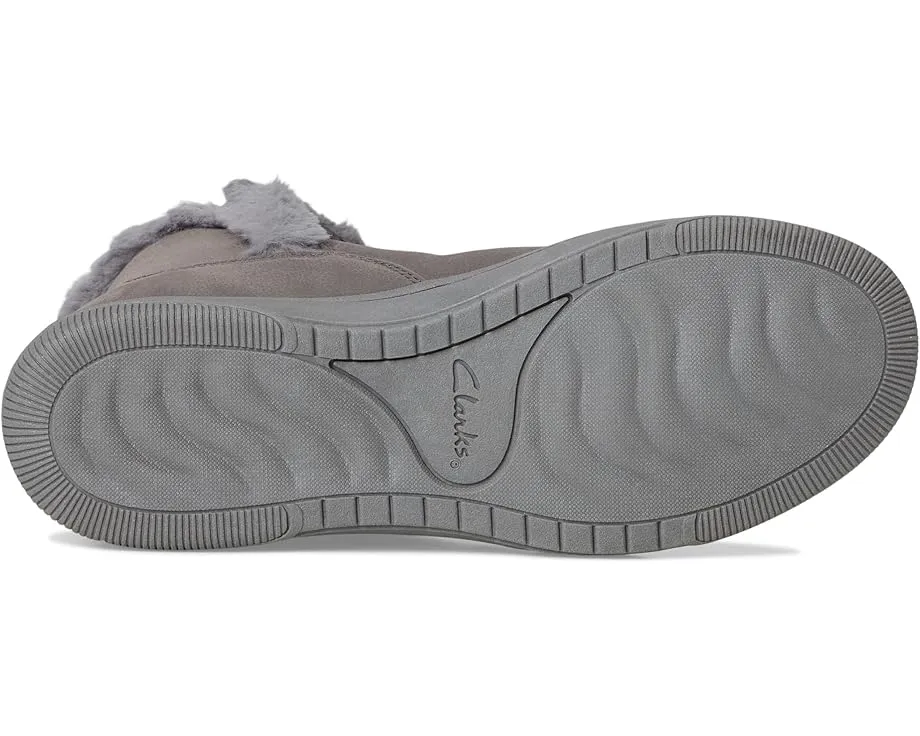 Ботинки Clarks Breeze Fur с искусственным мехом и съемной стелькой