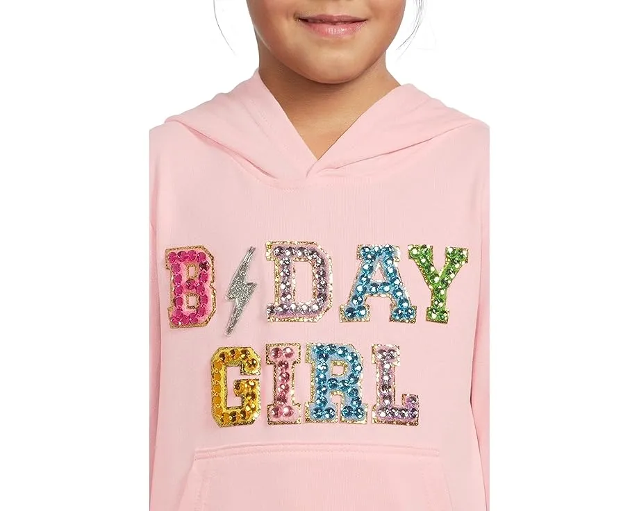 Lola and The Boys Худи Birthday Girl с пайетками для девочки на день рождения