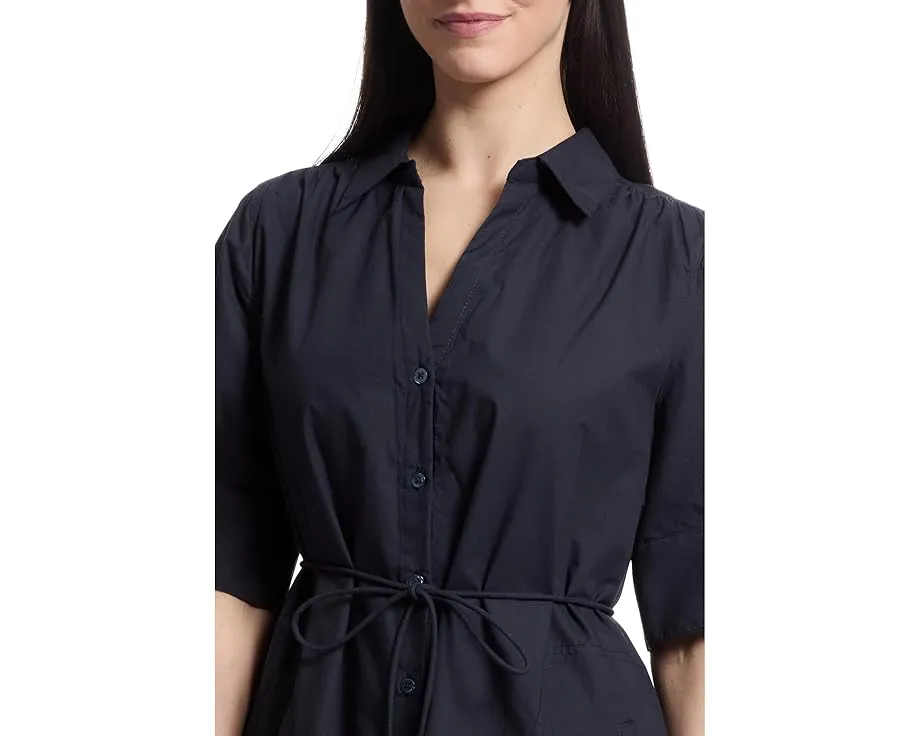 Платье-рубашка Lilla P с присборенными рукавами и поясом