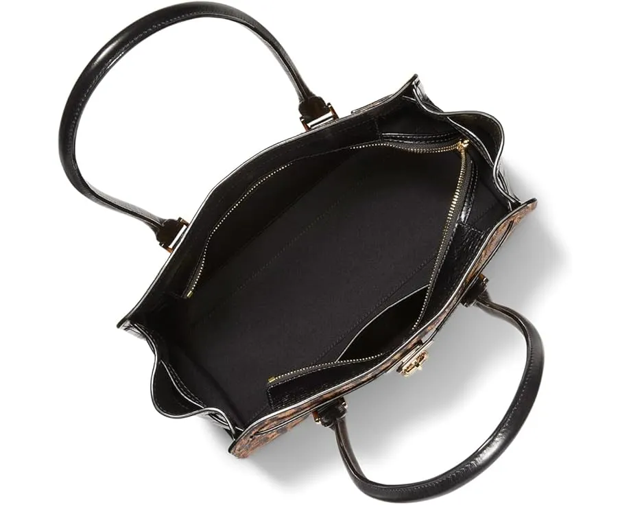 Маленькая сумка-тоут Hamilton Moderne Small East West Shoulder Tote от MICHAEL Michael Kors из кожи