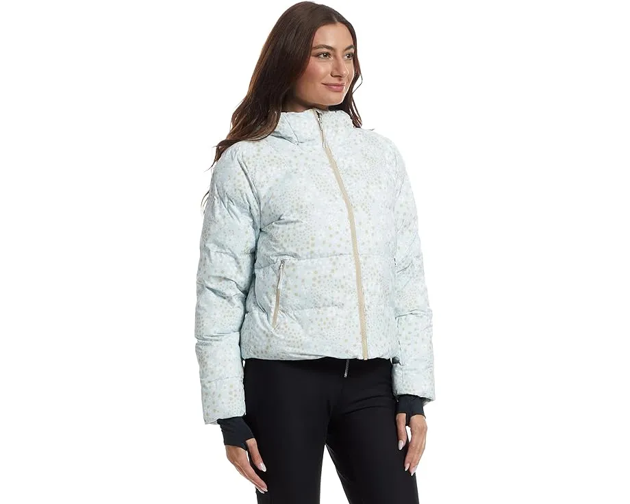 Пуховая куртка Obermeyer Slopeside Puffer с утеплителем 600 fill power и отстегивающейся юбкой